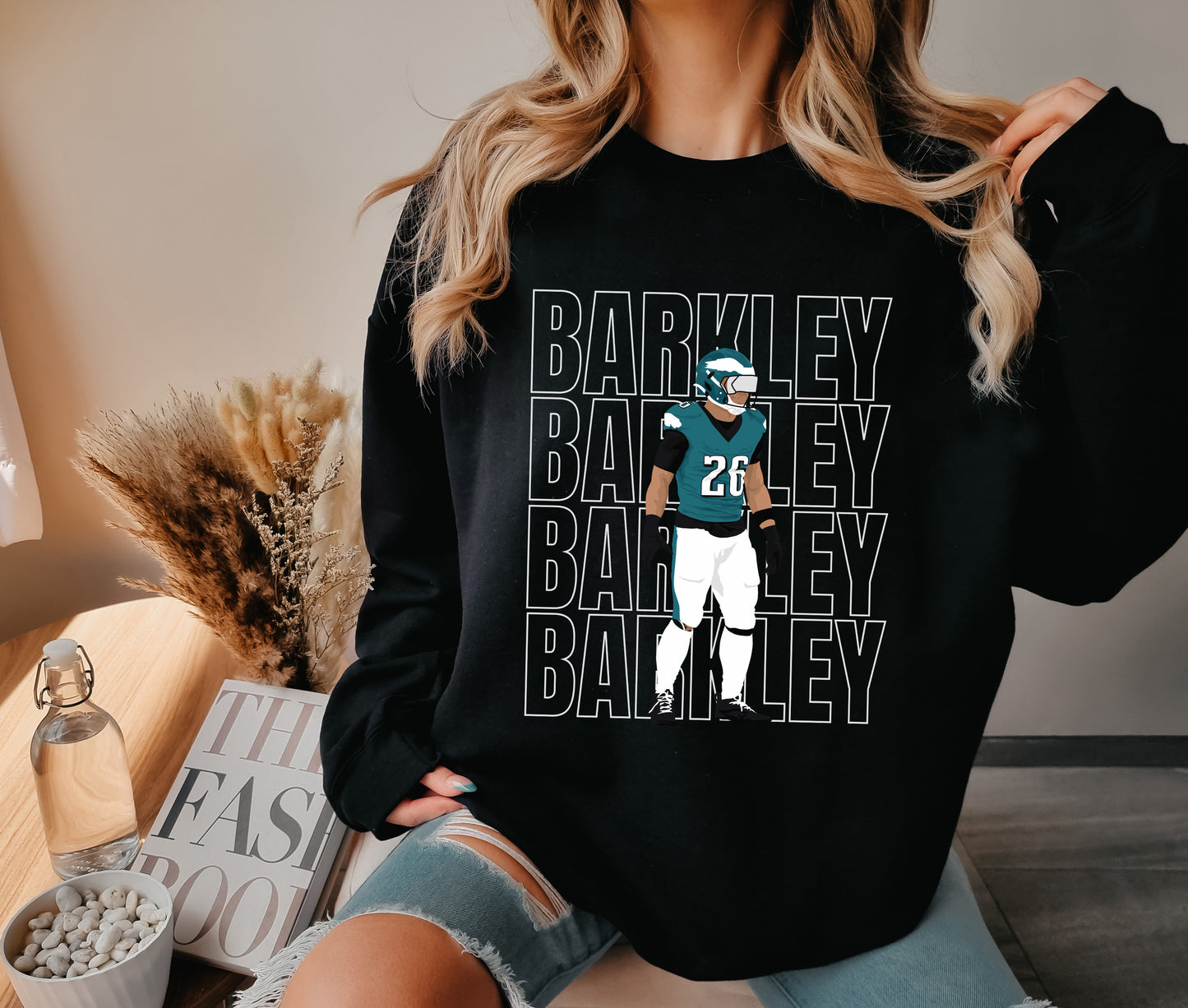 Philadelphia Eagles Saquon Barkley Crewneck