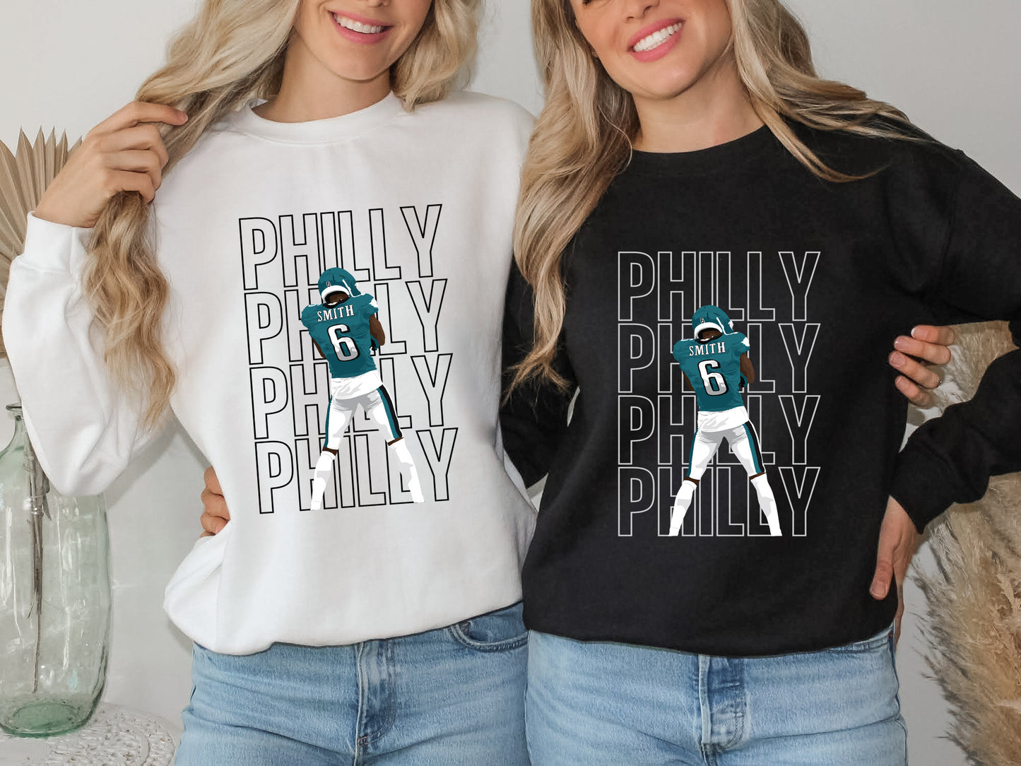 Philadelphia Eagles DeVonta Smith Crewneck