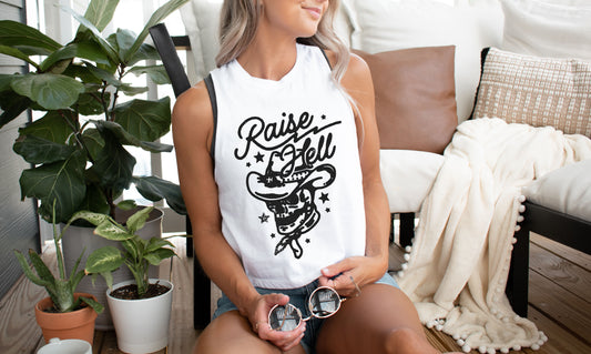 Biker Babe Motorcycle Shirt Raise Hell