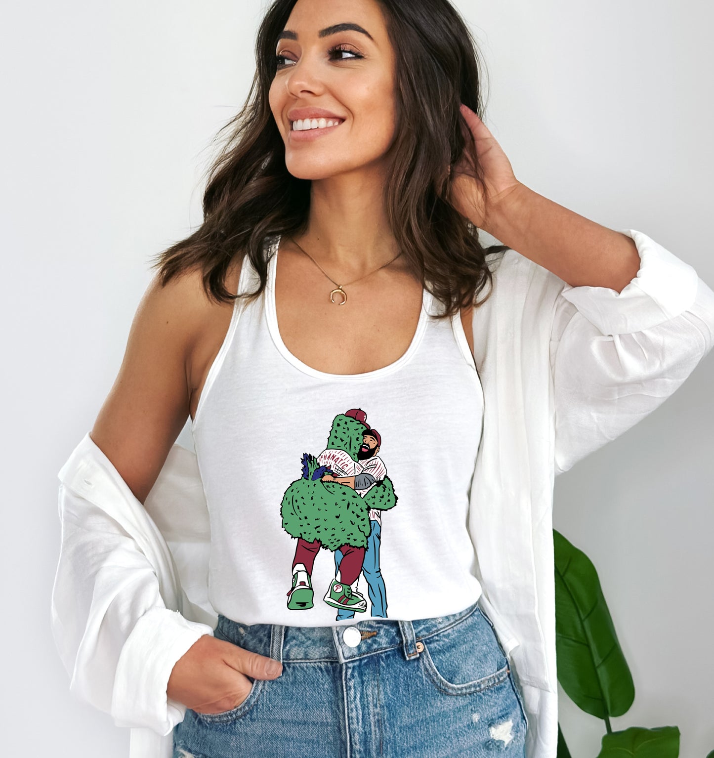 Philadelphia Phillies Kelce and the Phanatic Tank