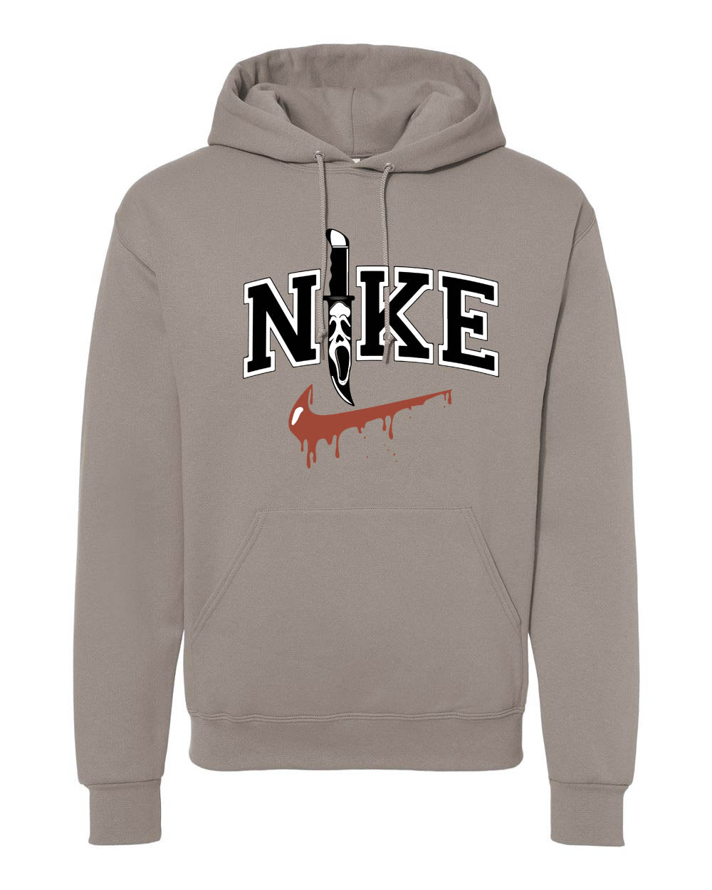 Ghostface Nike Drip Swoosh