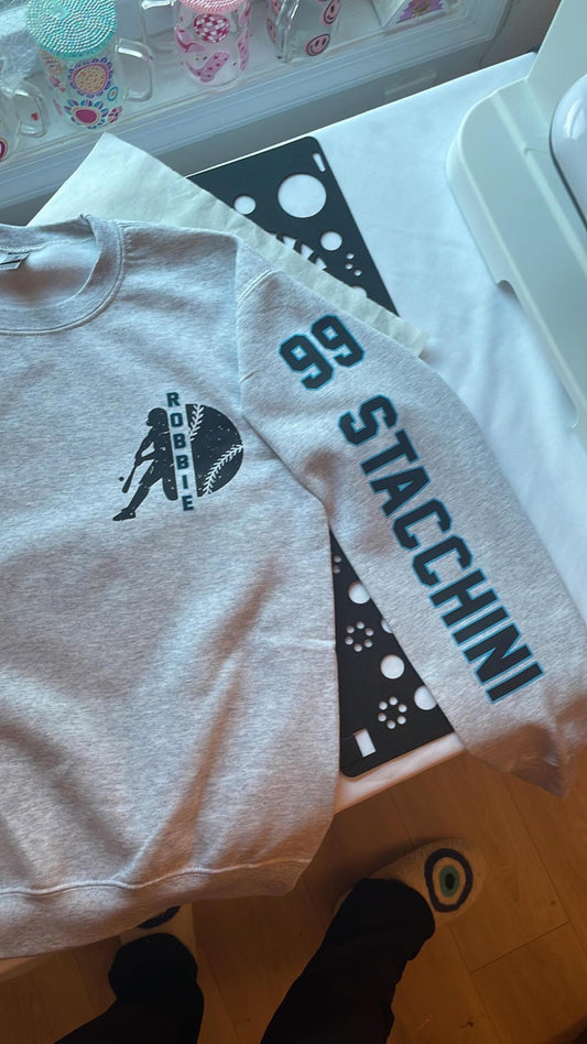 Baseball Mom Custom Sweatshirt