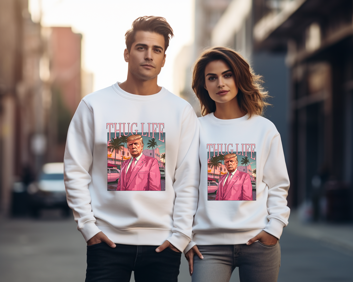 TRUMP Thug Life Crewneck sweatshirt