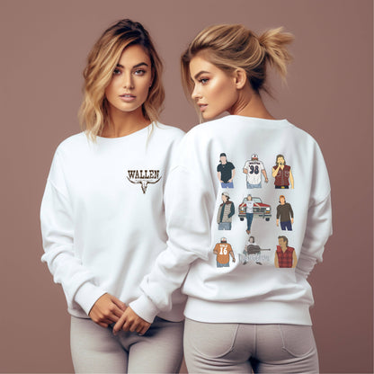 Wallen Front/Back Sweatshirt